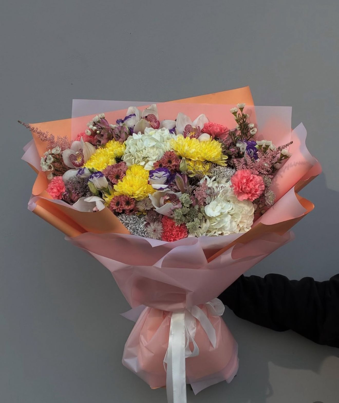 “Sunset Symphony” Bouquet