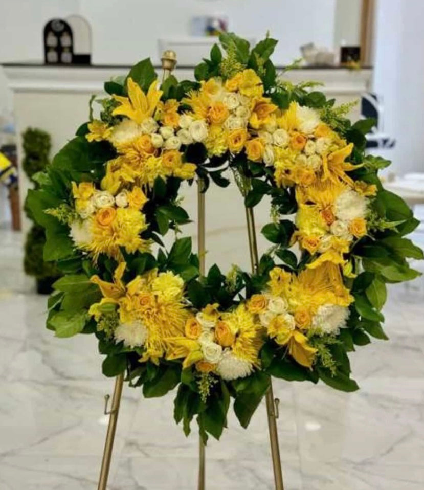 Funeral wreath