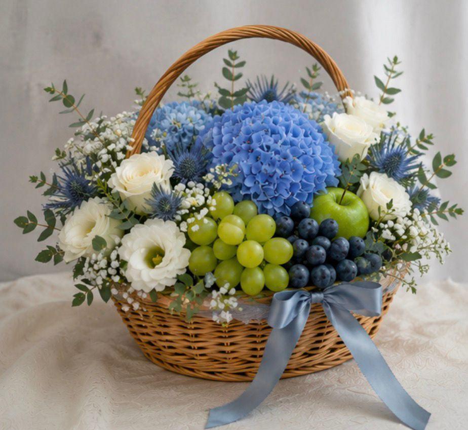 “Flowers and Fruit” arrangement