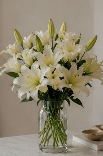 Composition in a vase