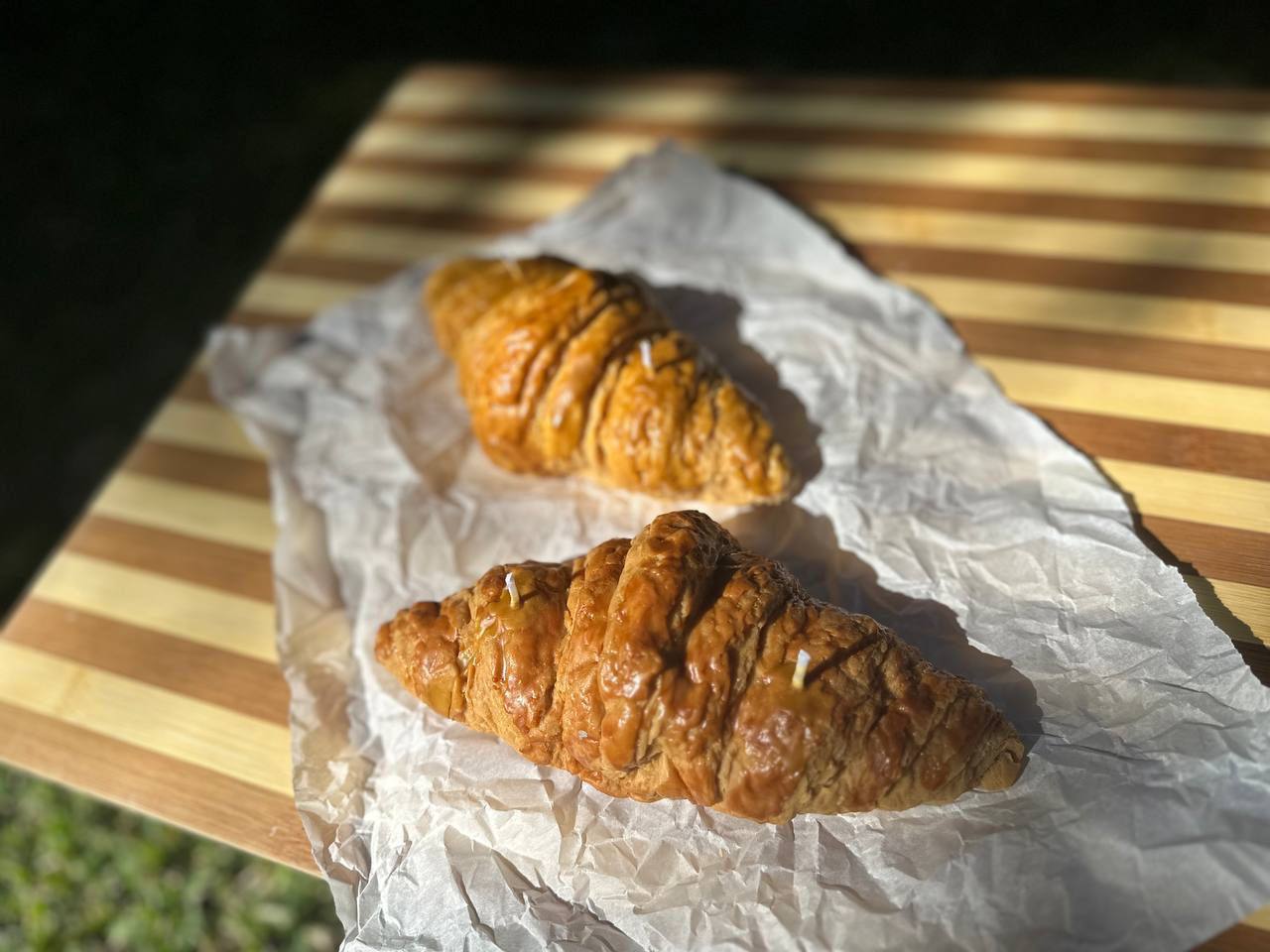 Croissant Candle