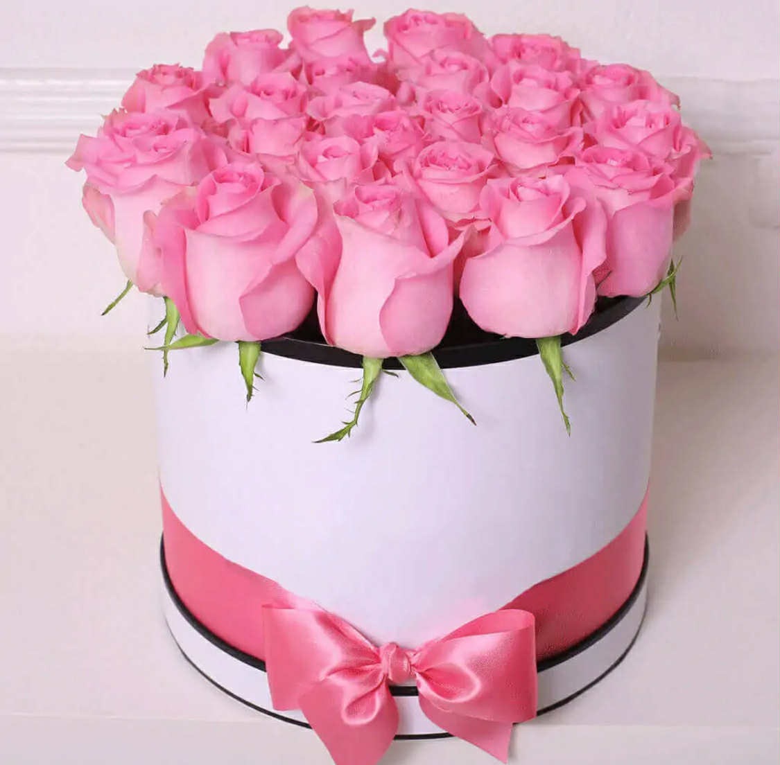 Pink Elegance Hatbox